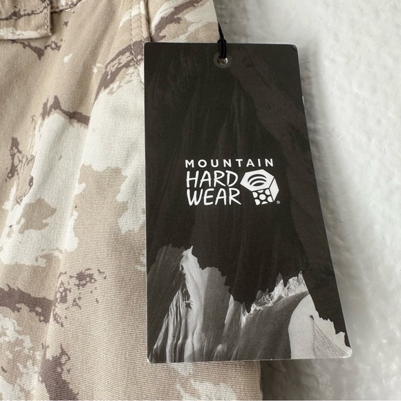 NEW Mountain Hardwear Cascade Pass Pant, Dunes Craig Camo,Women’s Size 4 Regular - Picture 5 of 14
